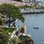 View from Reids Palace to Funchal