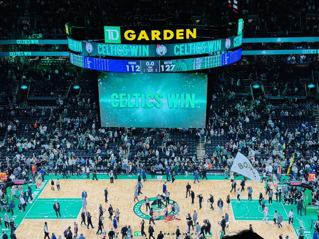 Boston Celtics v Phoenix Suns at TD Garden in Boston