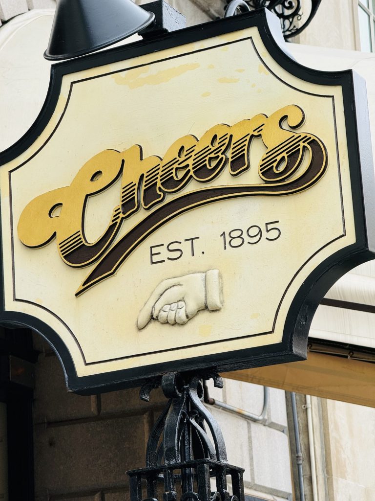 The Iconic Cheers Bar in Beacon Hill